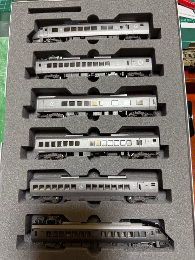 【室内灯有】KATO 10-590 787系(アラウンド・ザ・九州)6両セット