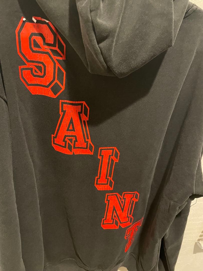 ANGEL OF DEATH パーカー ダークグレー SAINT Mサイズ