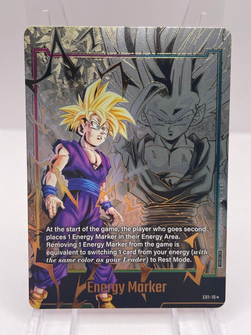 PSA10ドラゴンボールフュージョンワールドエナジーマーカー孫悟空英語