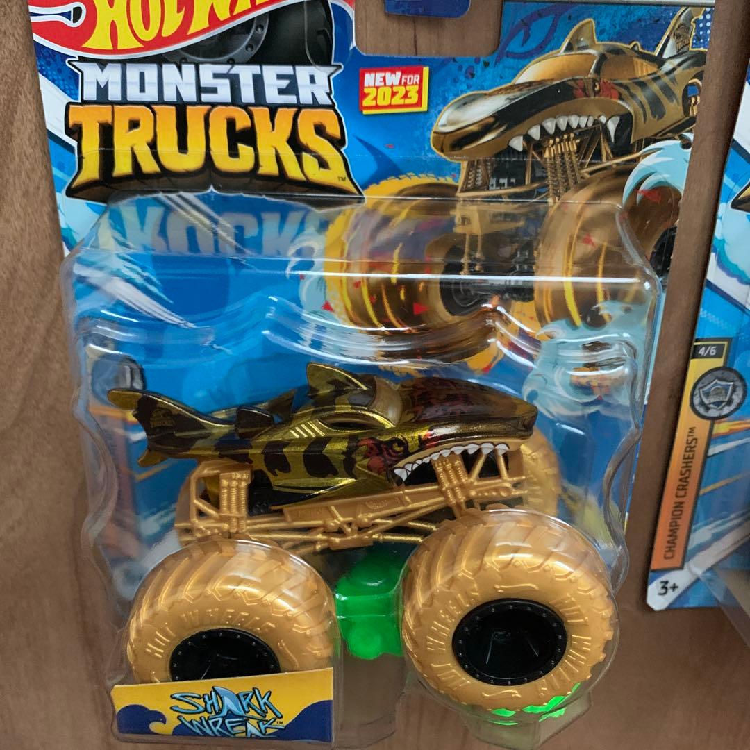 ‼️値下げ‼️ホットウィール　モンスタートラック　2023年発売　ゴールド版　全5種