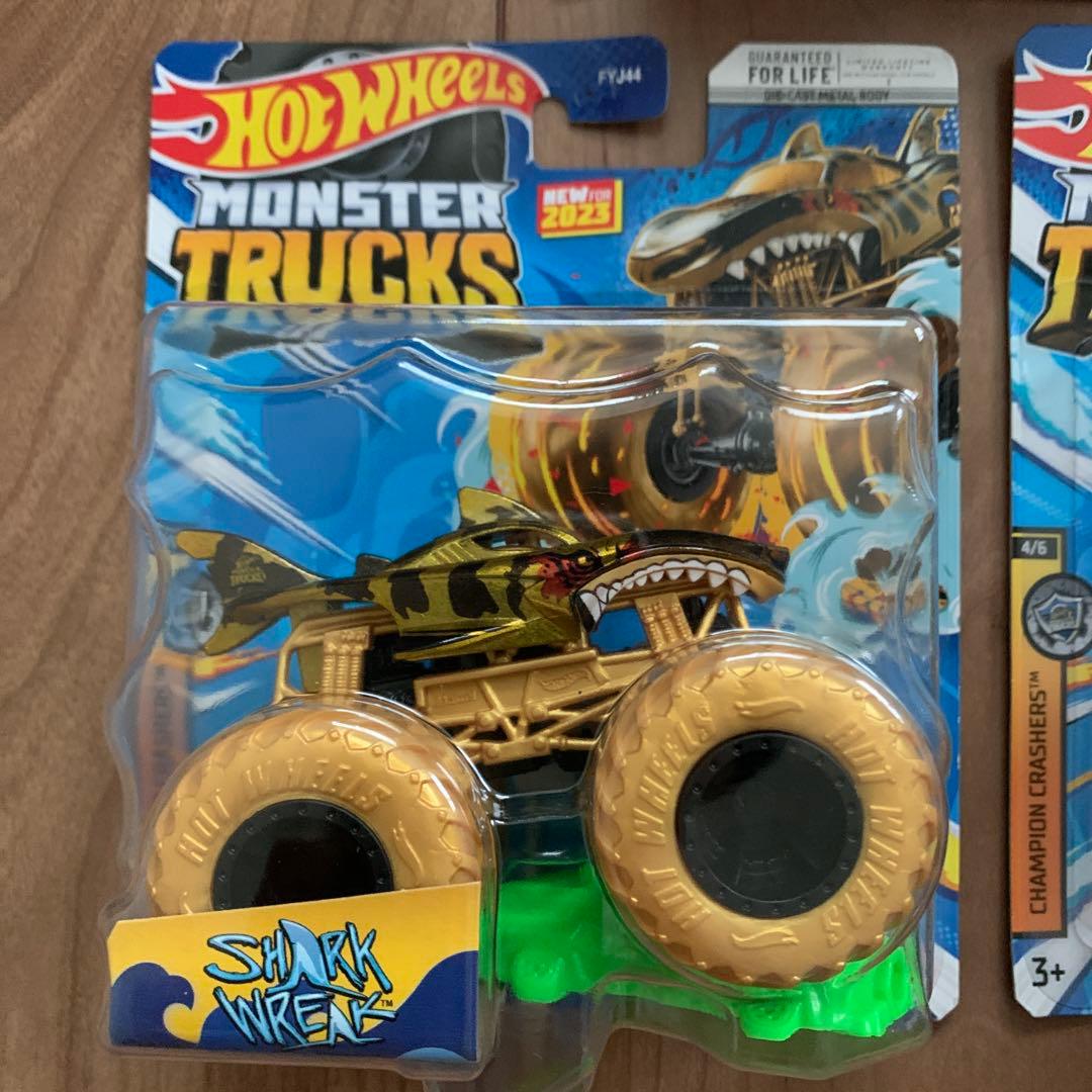 ‼️値下げ‼️ホットウィール　モンスタートラック　2023年発売　ゴールド版　全5種