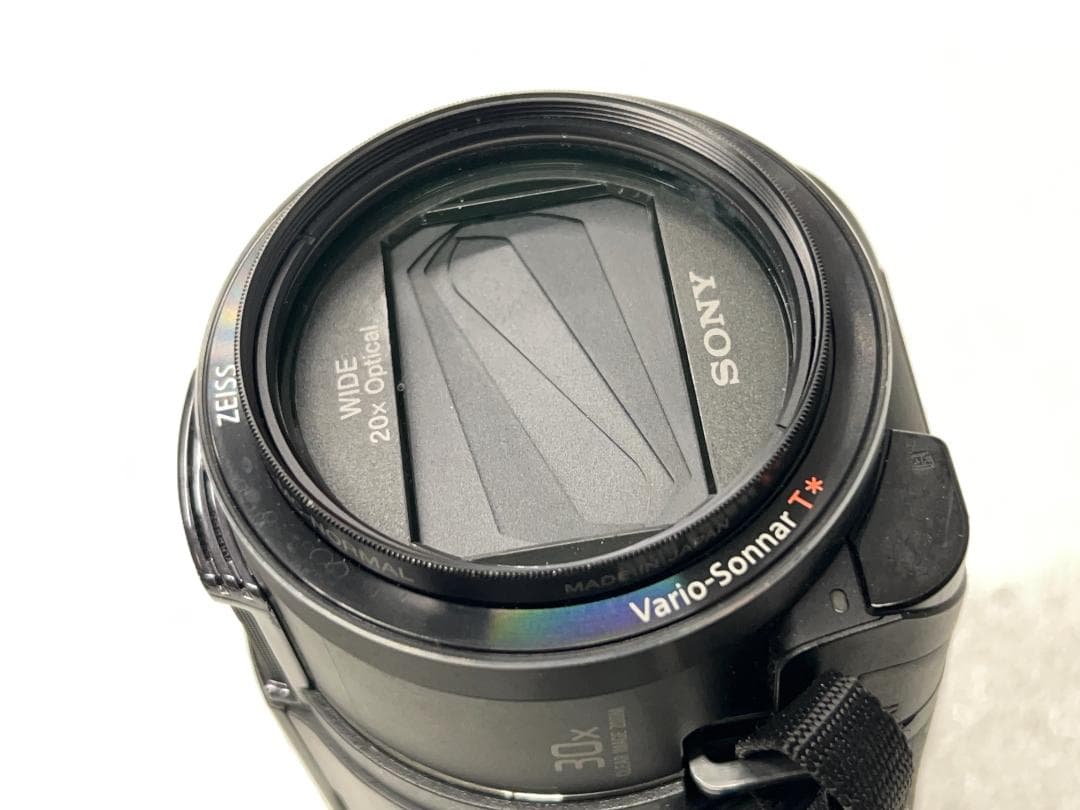 中古SONY 4K ビデオカメラFDR-AX45　レンズフィルター付き