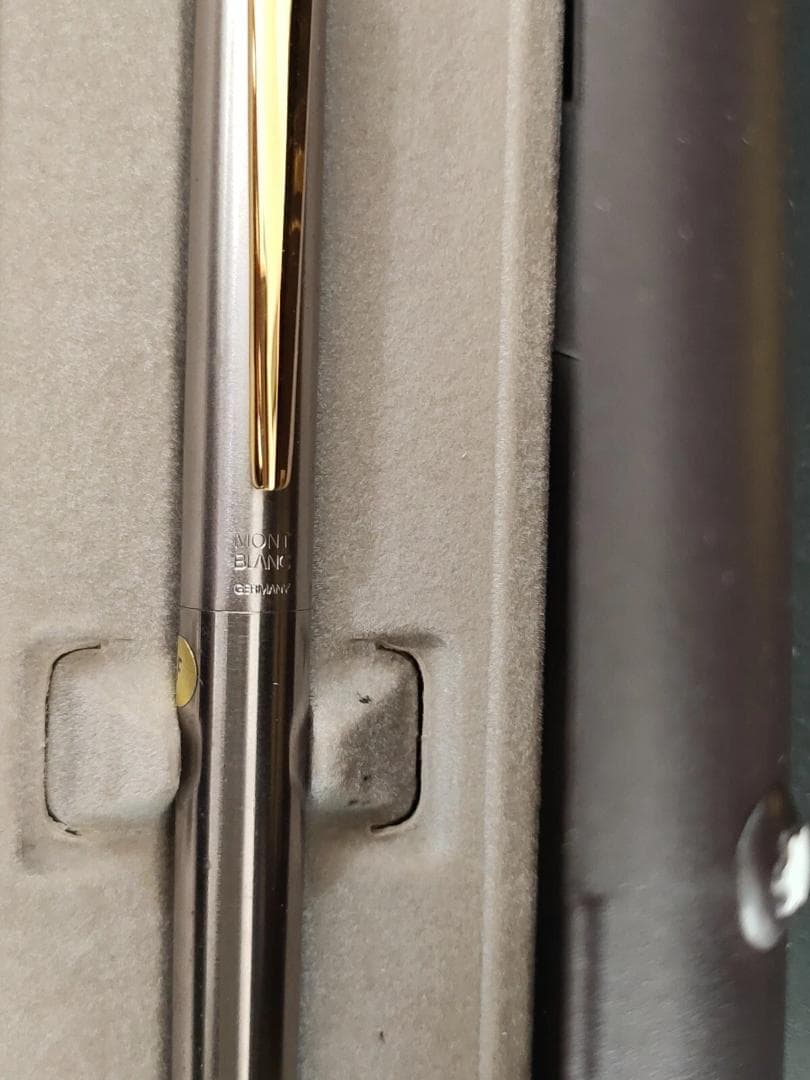 1980年代 Montblanc モンブラン 万年筆 シルバー 18K 750 - メルカリ