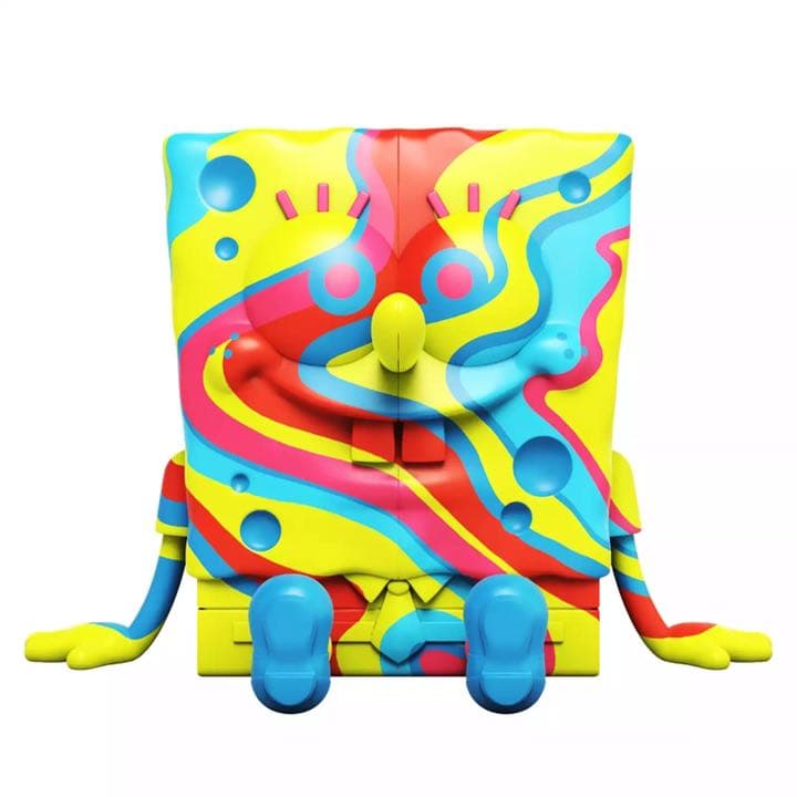 XXPOSED スポンジボブ 半解剖 フィギュア//mighty jaxx S11