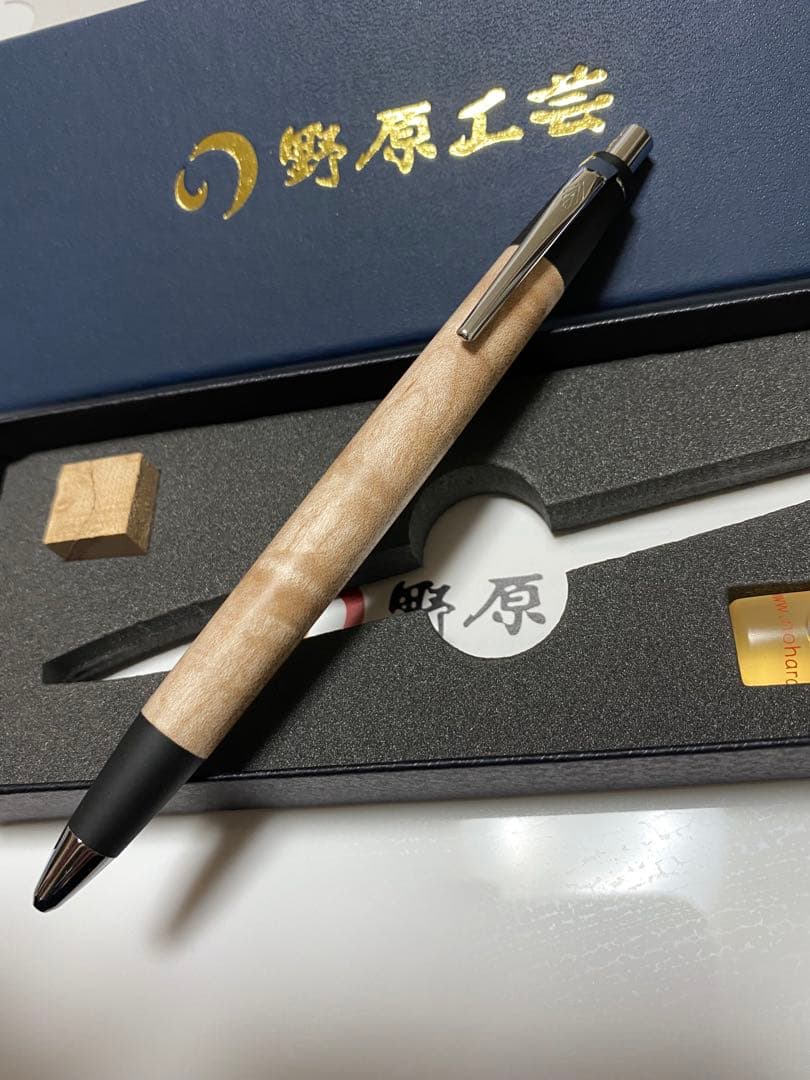 野原工芸 板屋楓 シャープペンシル シルバー（SANZOクリップ）