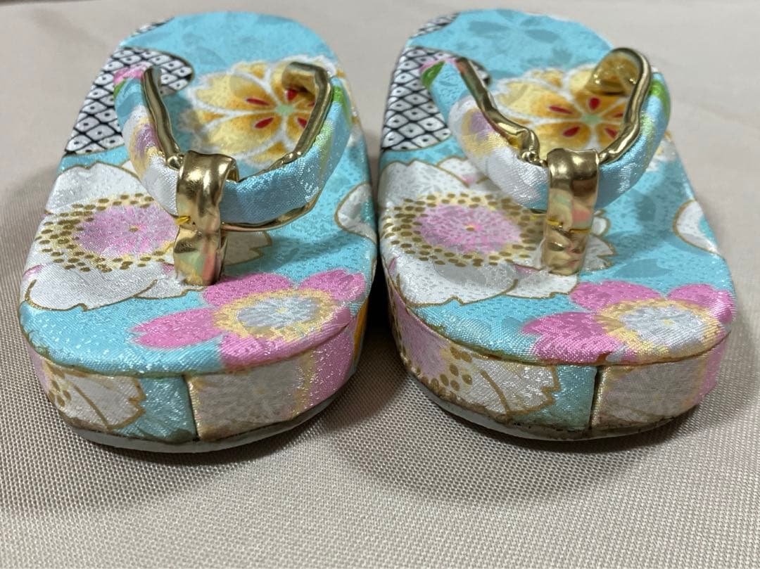 七五三　女の子　3歳着物　水色　フルセット