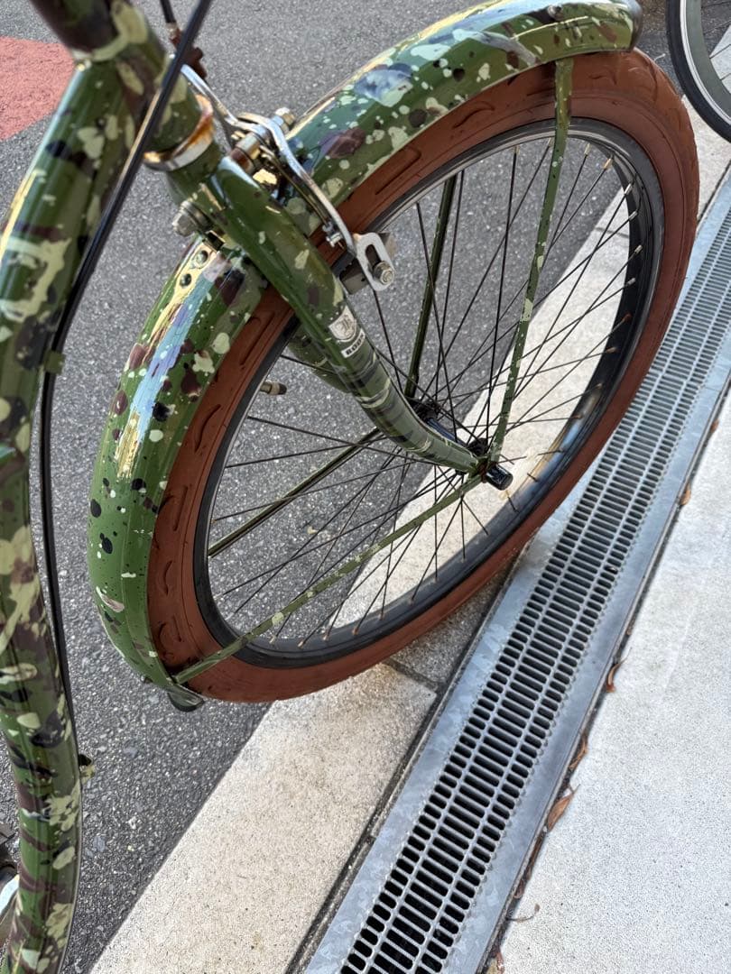 108 自転車 大阪市 【引取り限定】 26インチ ブーン ビーチクルーザー
