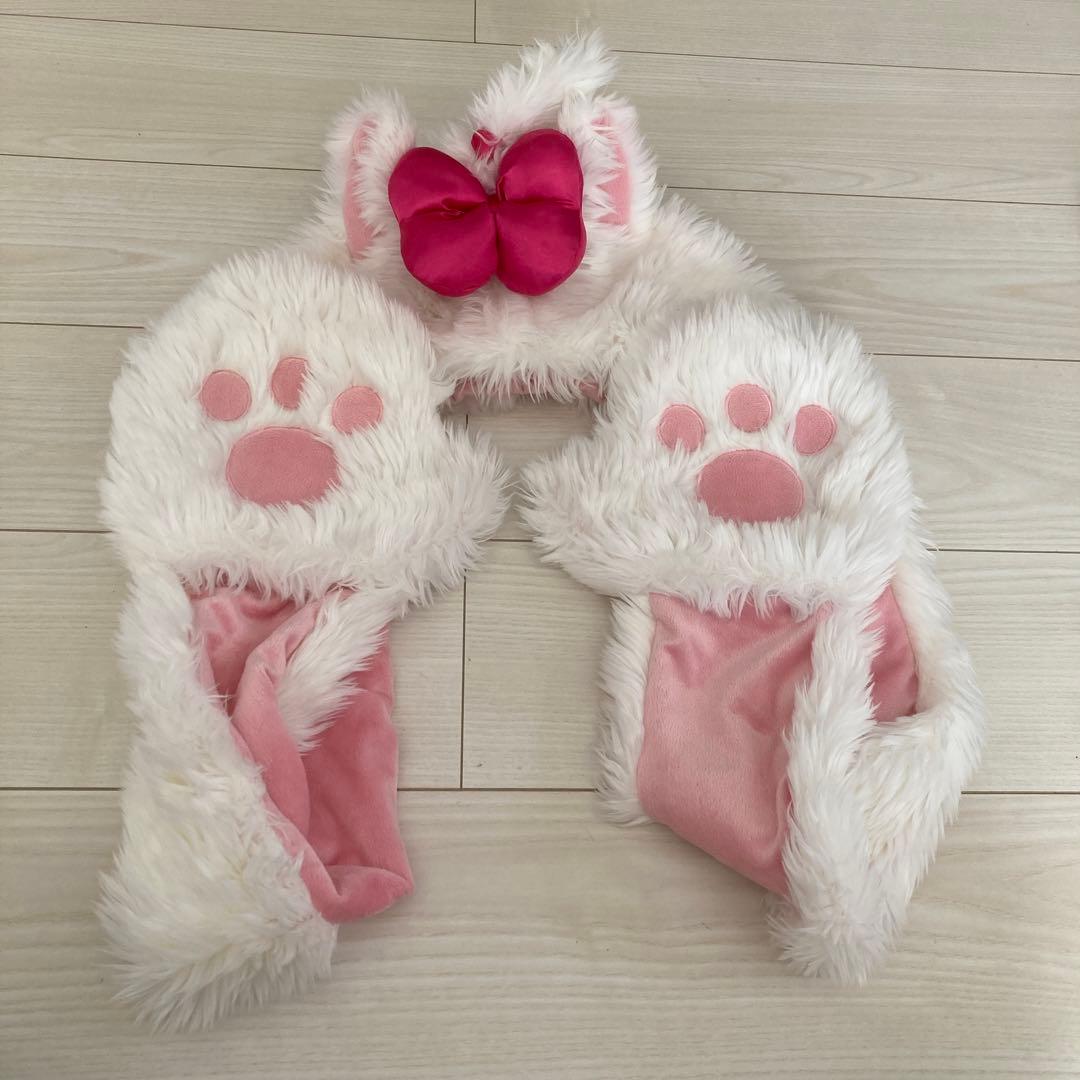 ディズニー マリーちゃん マフラーファンキャップ