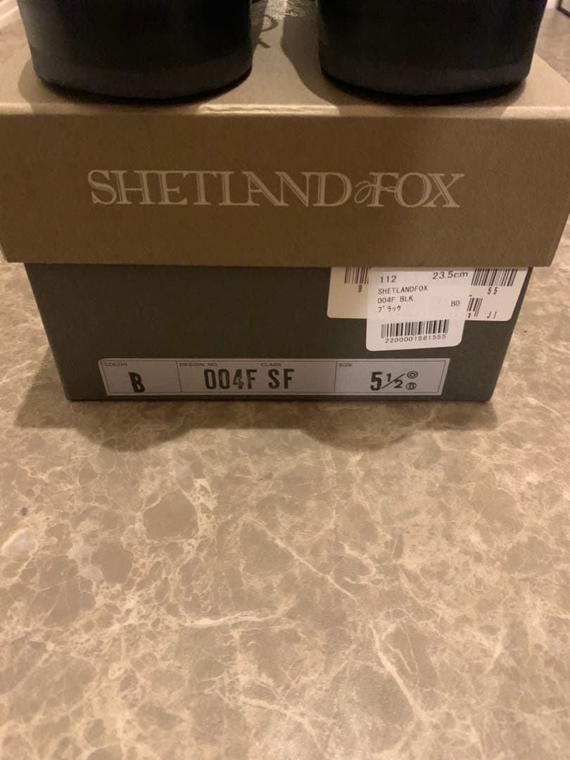 シェットランドフォックス　コベントリー　セミブローグ　23.5cm