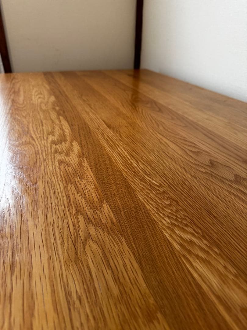 【4/18まで期間限定値下げ！】無印良品／無垢材引き出し付きダイニングテーブル