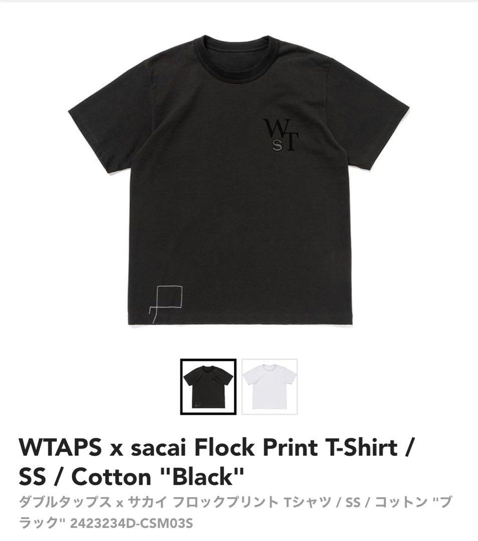 WTAPS x sacai Flock Print T-Shirt