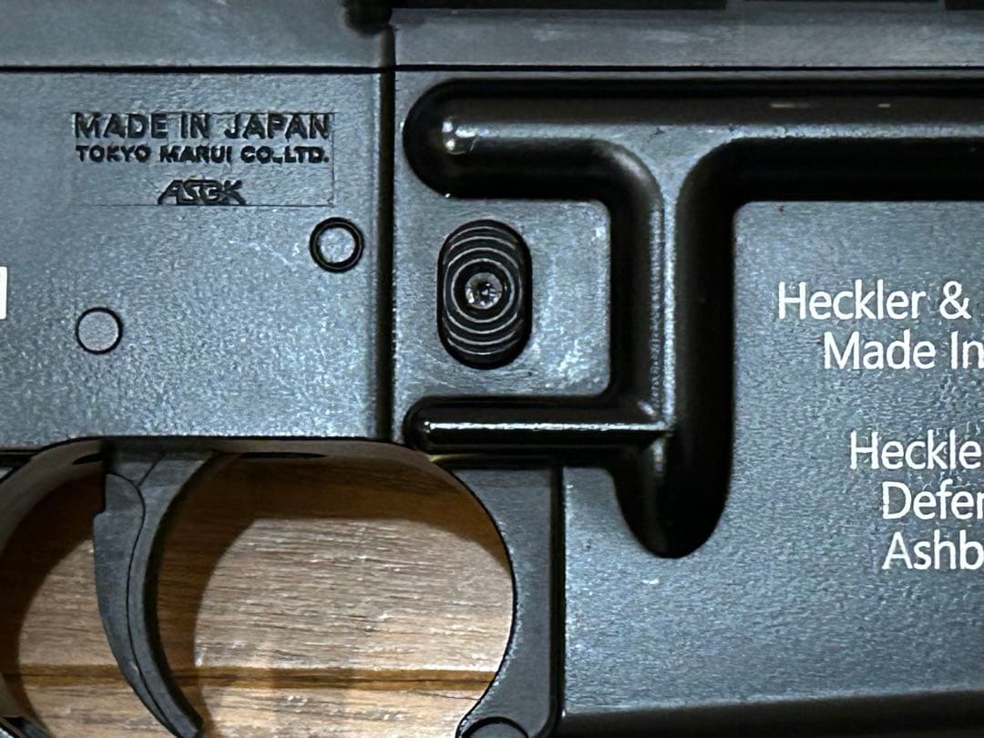 HK 416 D 次世代電動ガンロアレシーバーレーザ刻印追加、ハンドガードA5