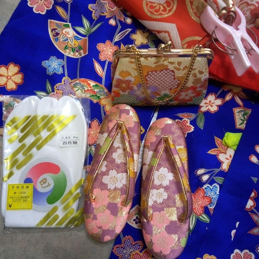 アンティーク【七五三7歳用】正絹振袖セット