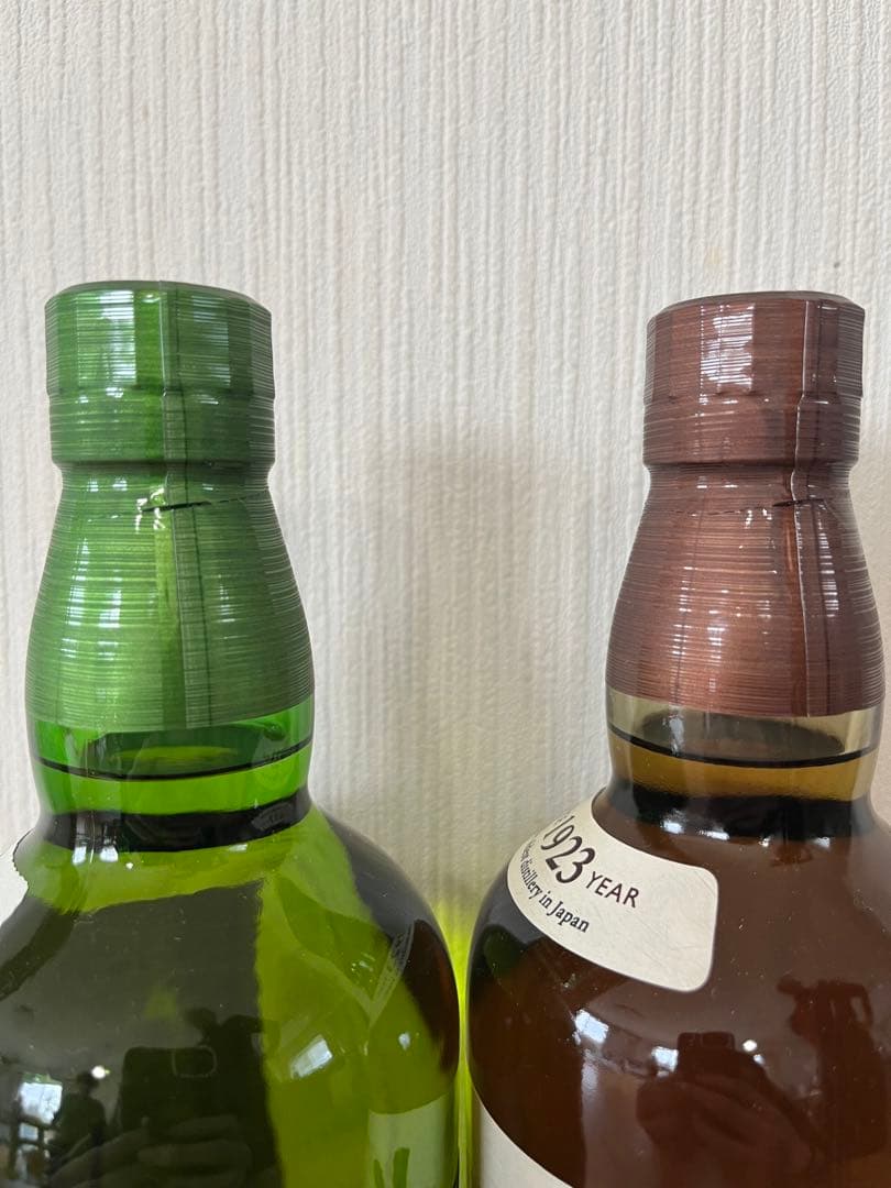 山崎・白州シングルモルト700ml・100周年記念ラベル2本セット 白州