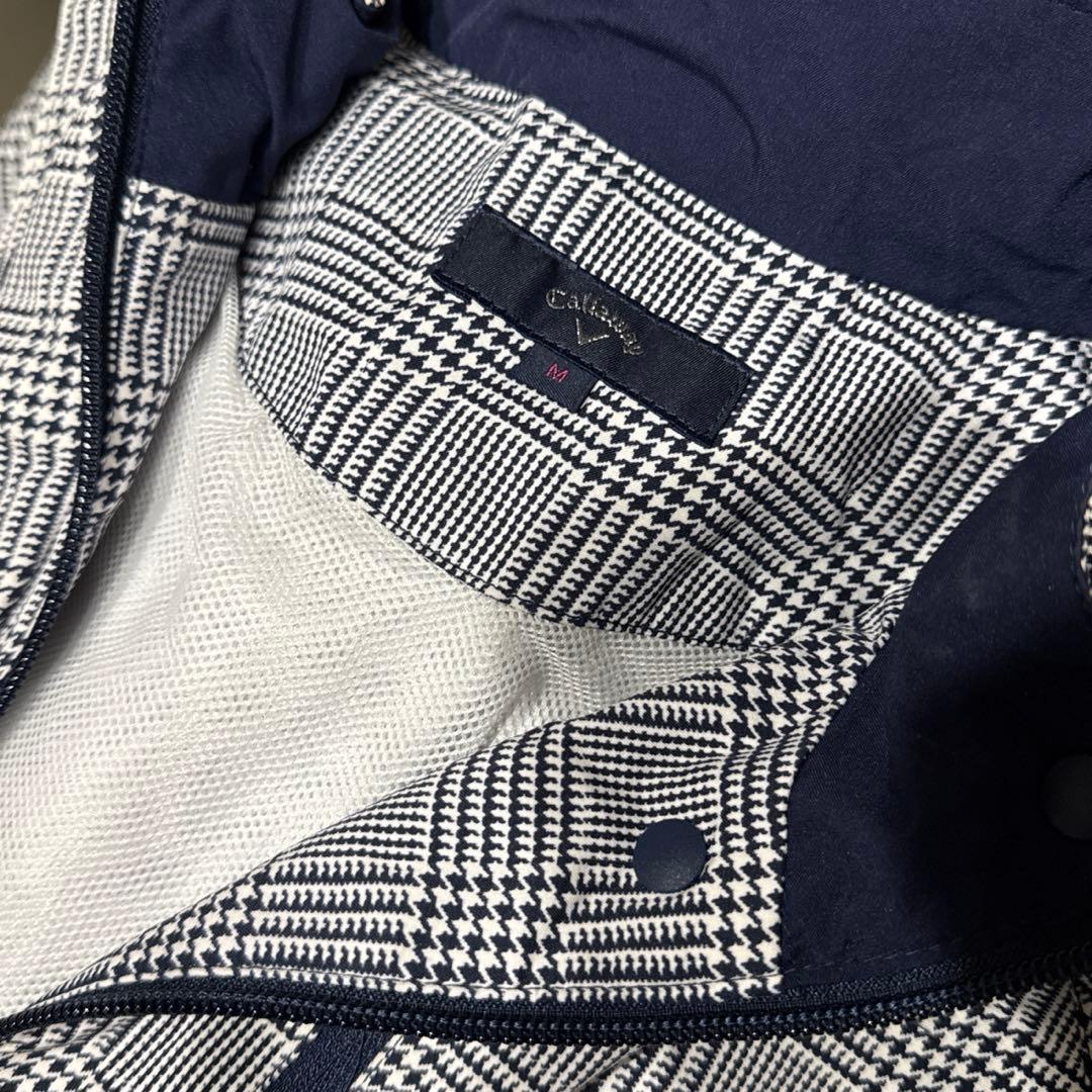 [美品]3way キャロウェイ チェック柄レインウェア