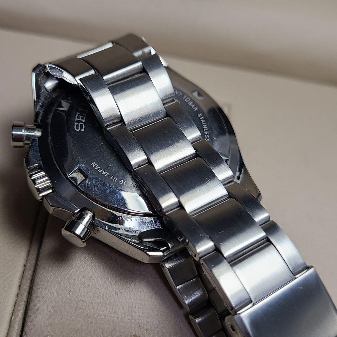 【良品】SEIKO　8T63-01D0　新幹線 25周年 記念　こだま　稼働品