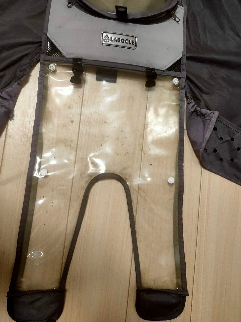 ラボクルレインカバー後付けフロント用(L-PCA03)＆リア用(L-PCR03