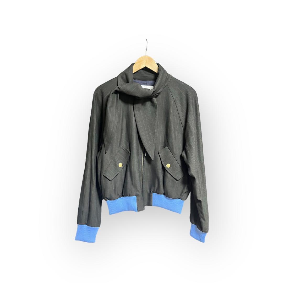 定価6万弱orimi スカーフブルゾンジャケット22aw