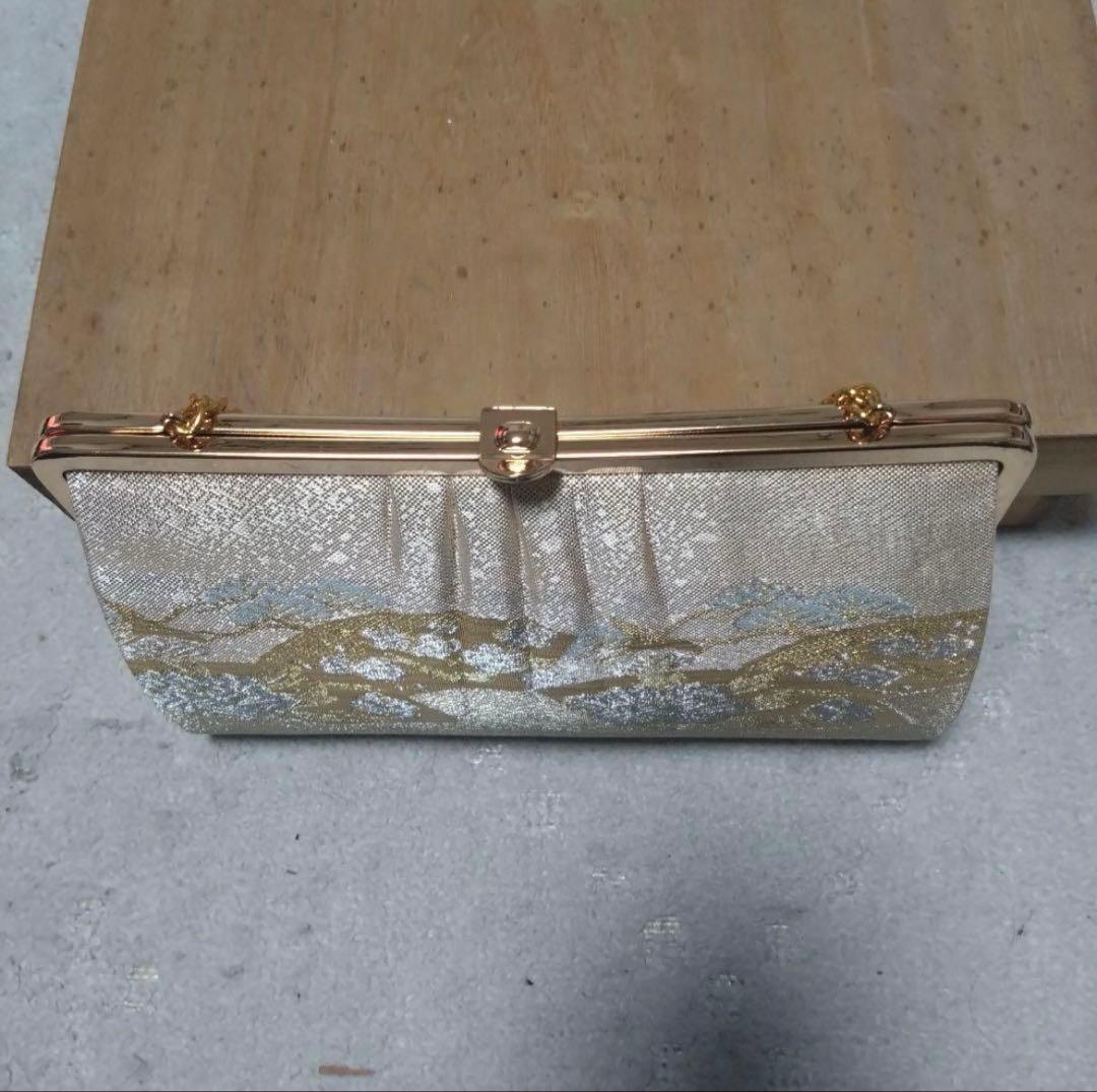 草履とバッグのセット Lサイズ ゴールド