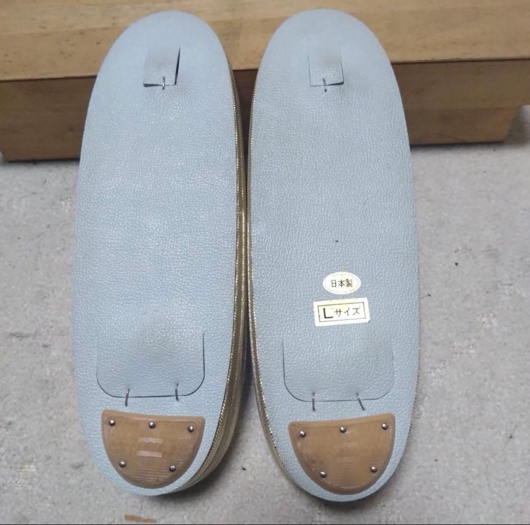 草履とバッグのセット Lサイズ ゴールド