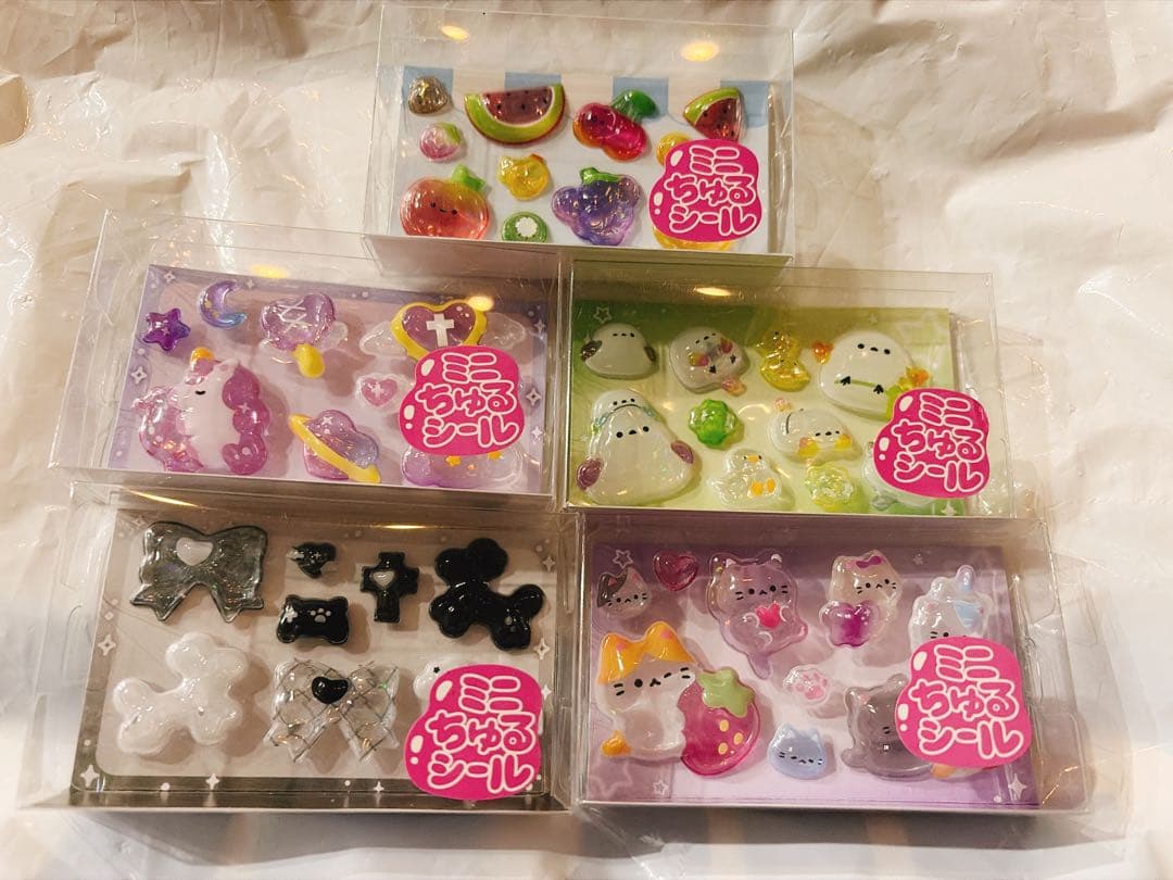 クラックス うるちゅる ポップシール GiGO限定 ミニちゅるシール 5点