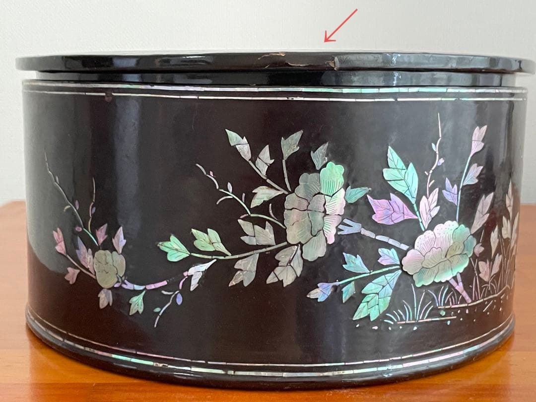 【古美術】李朝、螺鈿細工、漆箱、古民具、アンティーク