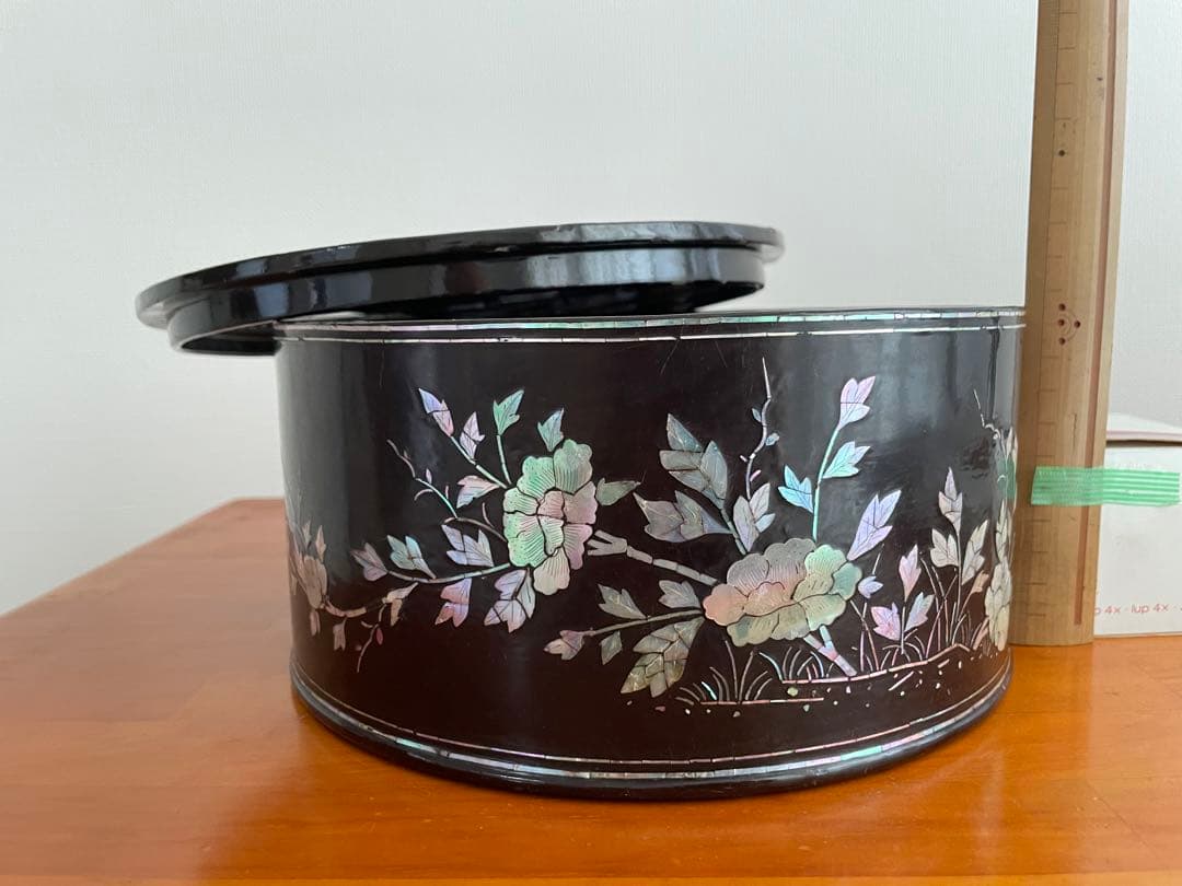 古美術】李朝、螺鈿細工、漆箱、古民具、アンティーク