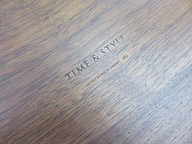 展示品 タイム＆スタイル Opus オーパス ウォールナット ラウンドテーブル