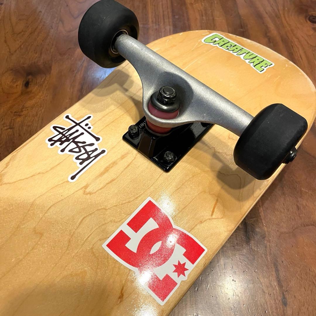 スケボー　スケートボード　コンプリート　スリーウェザー　美品　7.75