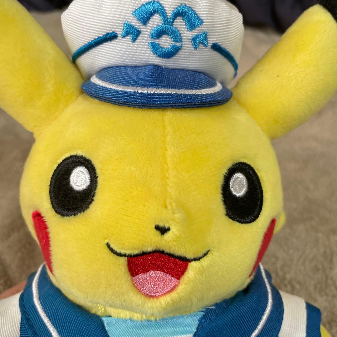 ポケモンセンターヨコハマ限定 ピカチュウぬいぐるみ マリン セーラー