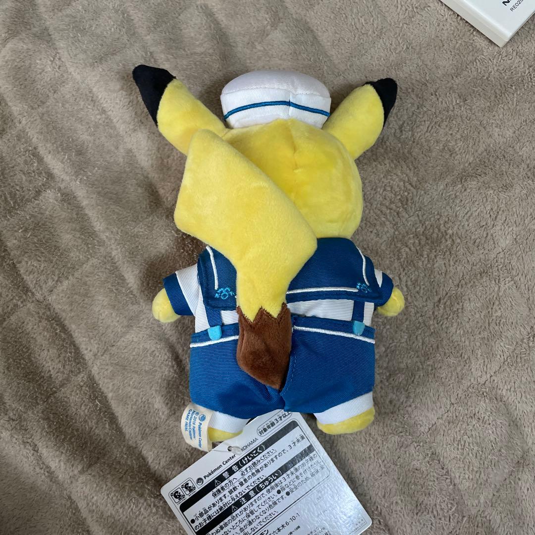 ポケモンセンターヨコハマ限定 ピカチュウぬいぐるみ マリン セーラー