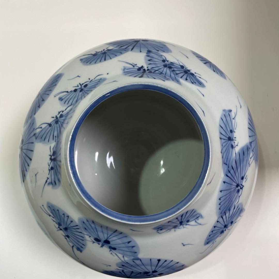 ￼美濃焼　吉川修身　古染松寿壺