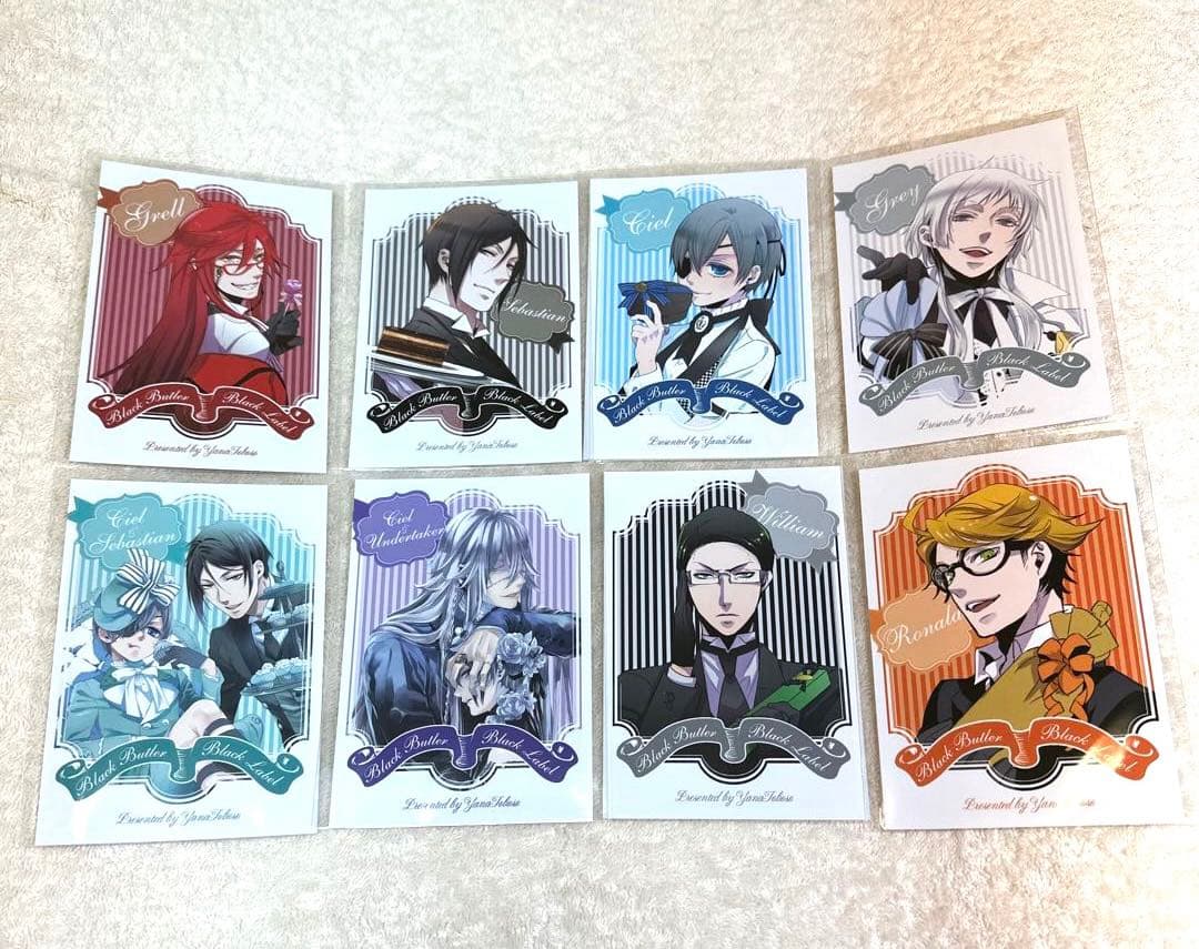 黒執事 Black Label ポップアップストア　特典ブロマイド　非売品