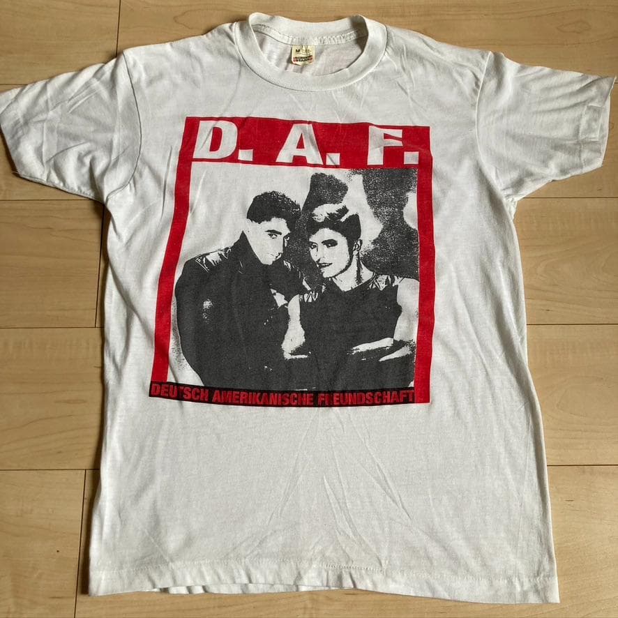 90s DAF ダフ ビンテージバンドTシャツ テクノ エイフェックスツイン