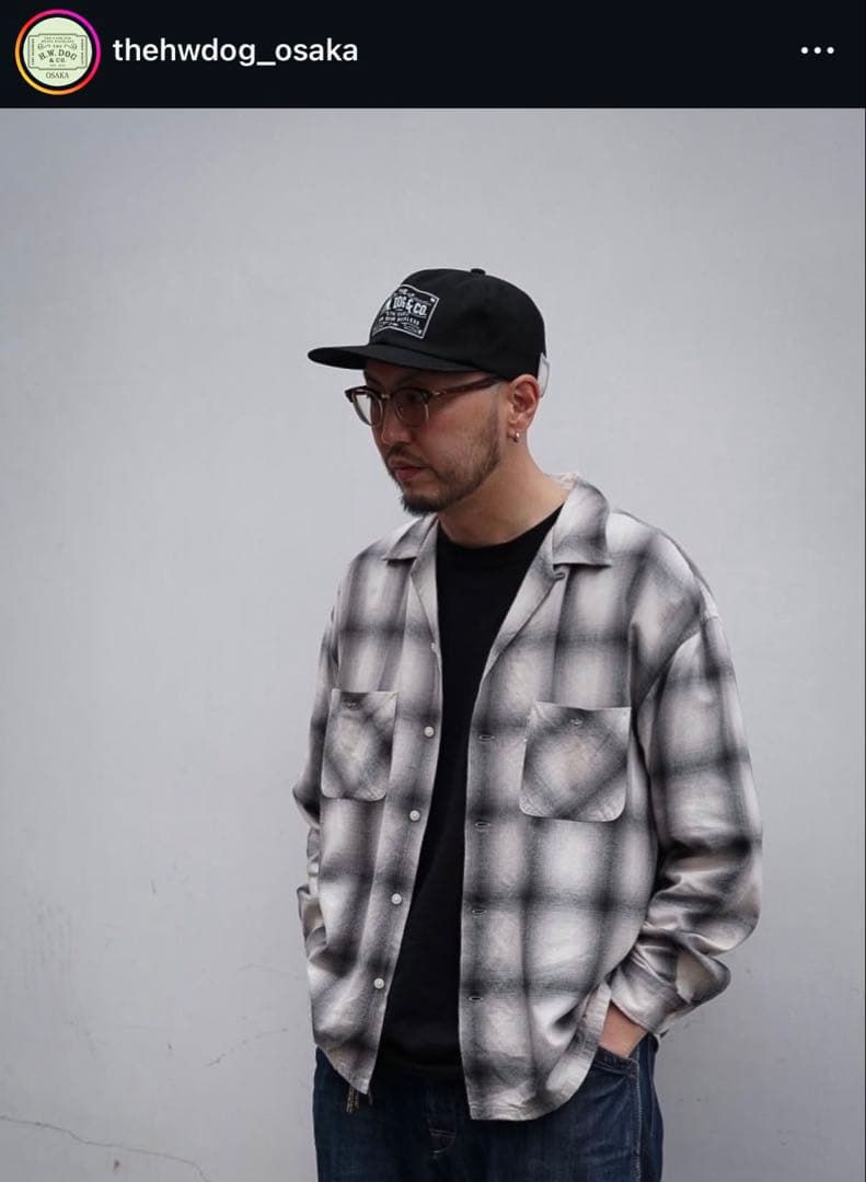 【 THE H.W.DOG&Co. 】OSAKA店 1周年CAP