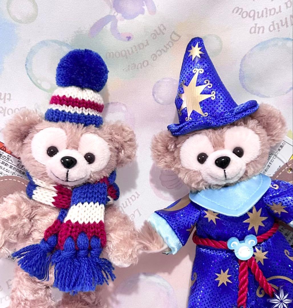 お顔厳選♡ ダッフィー 20周年 復刻版 ぬいぐるみバッジ 2点セット