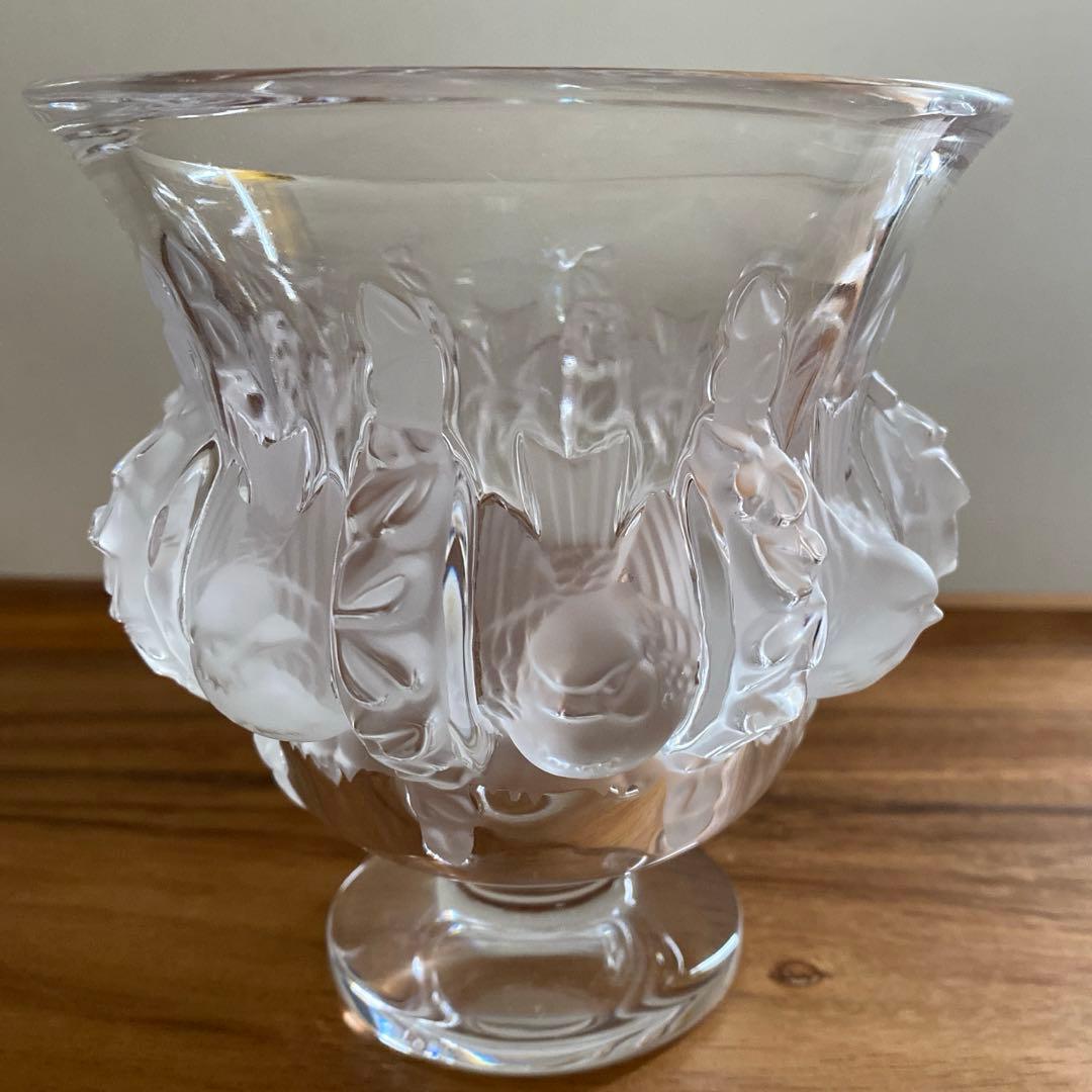 ラリック　ダンピエール 箱付き ラリック ダンピエール 花瓶（フラワーベース）