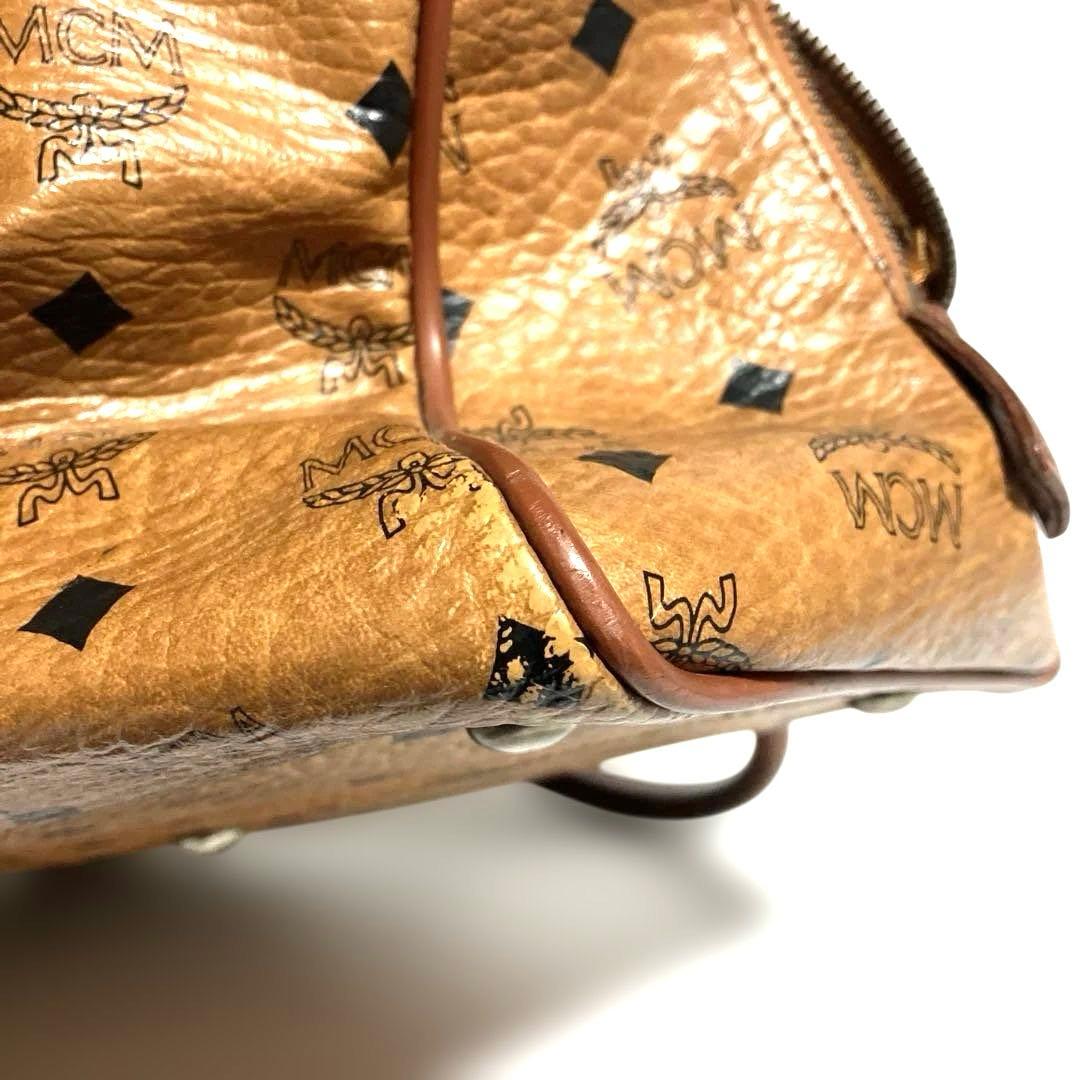 【ヴィンテージ】MCM ヴィセトス ミニボストン ハンドバッグ