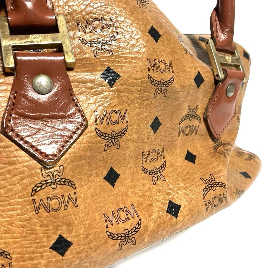 【ヴィンテージ】MCM ヴィセトス ミニボストン ハンドバッグ