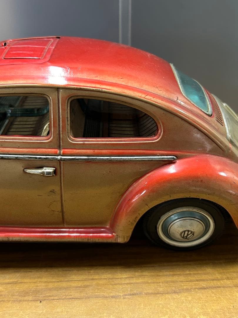 萬代屋 旧バンダイ フォルクスワーゲン　ビートル　ブリキ 日本製 バンダイ