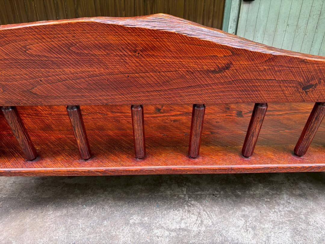 ベンチチェア 工房 我楽堂 無垢材 漆仕上げ 長椅子 民藝 幅190cm