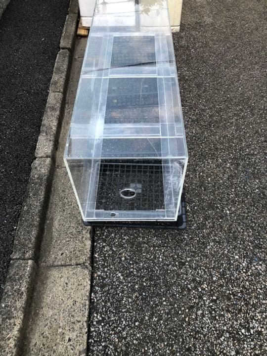 1800×450×450mm 販売済み アクリル水槽 爬虫類ケージ チンチラ リクガメ ト