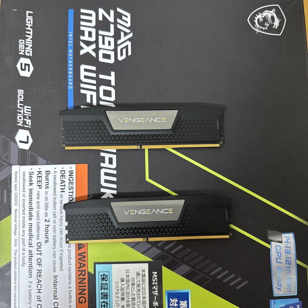 Core i7 14700kf ＋ MSI マザーボード ＋ メモリ セット売り