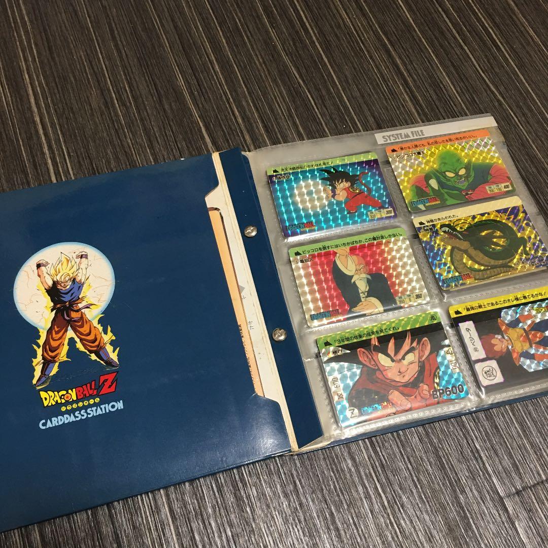 入手困難☆ドラゴンボール カードダス ファイル&No.500記念カード12枚付