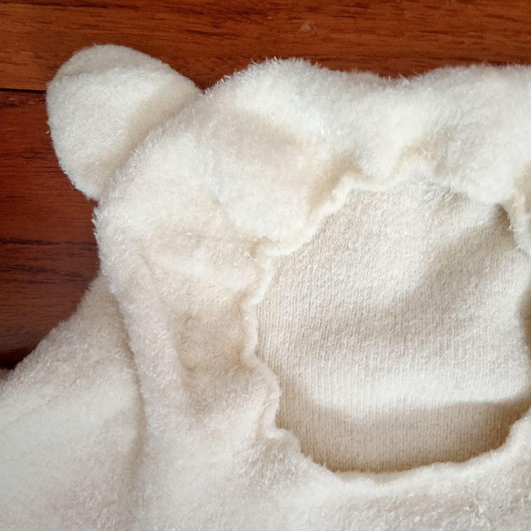 くまみみニット(オフホワイト)　LOVOT正規品