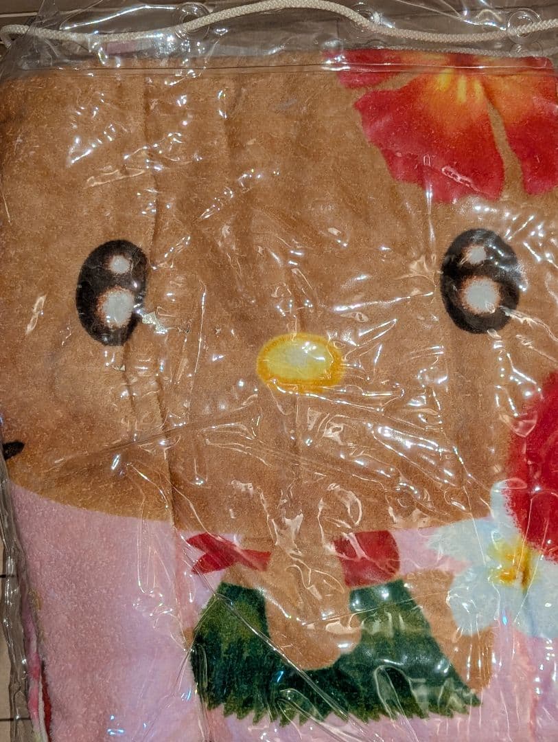 【激レア】ハローキティ ハイビスカスハワイアン柄ビーチタオル