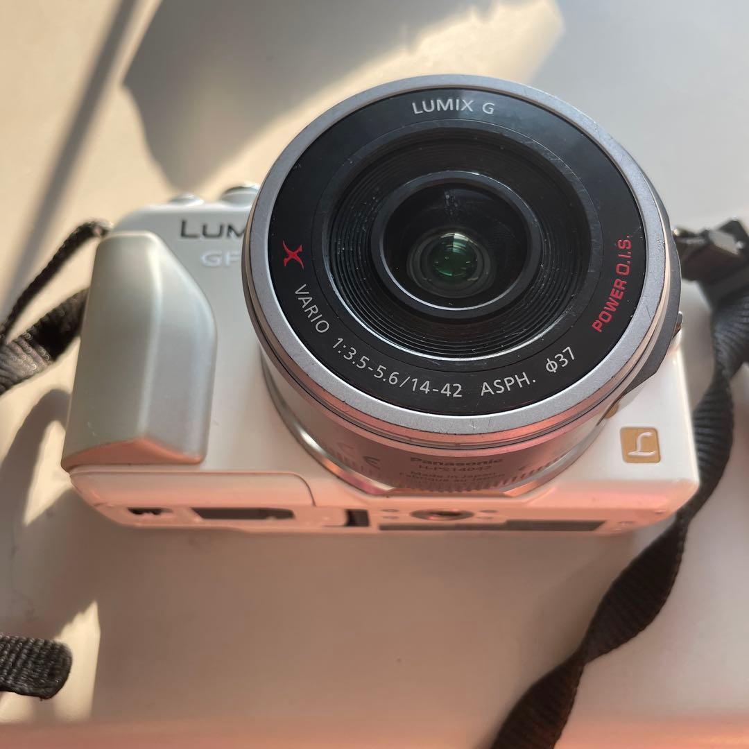 訳あり品】Panasonic LUMIX GF5 ホワイト 14-42mm