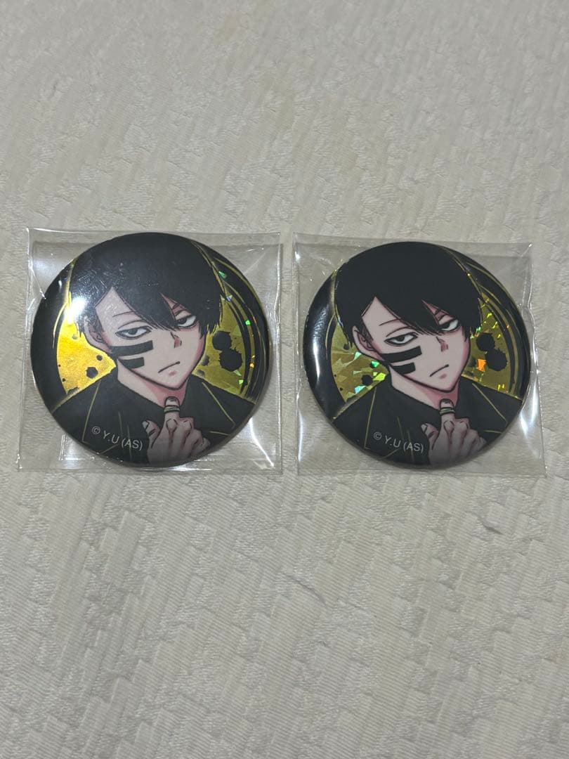 桃源暗鬼 無陀野無人 ホログラム缶バッジ 2個セット - メルカリ