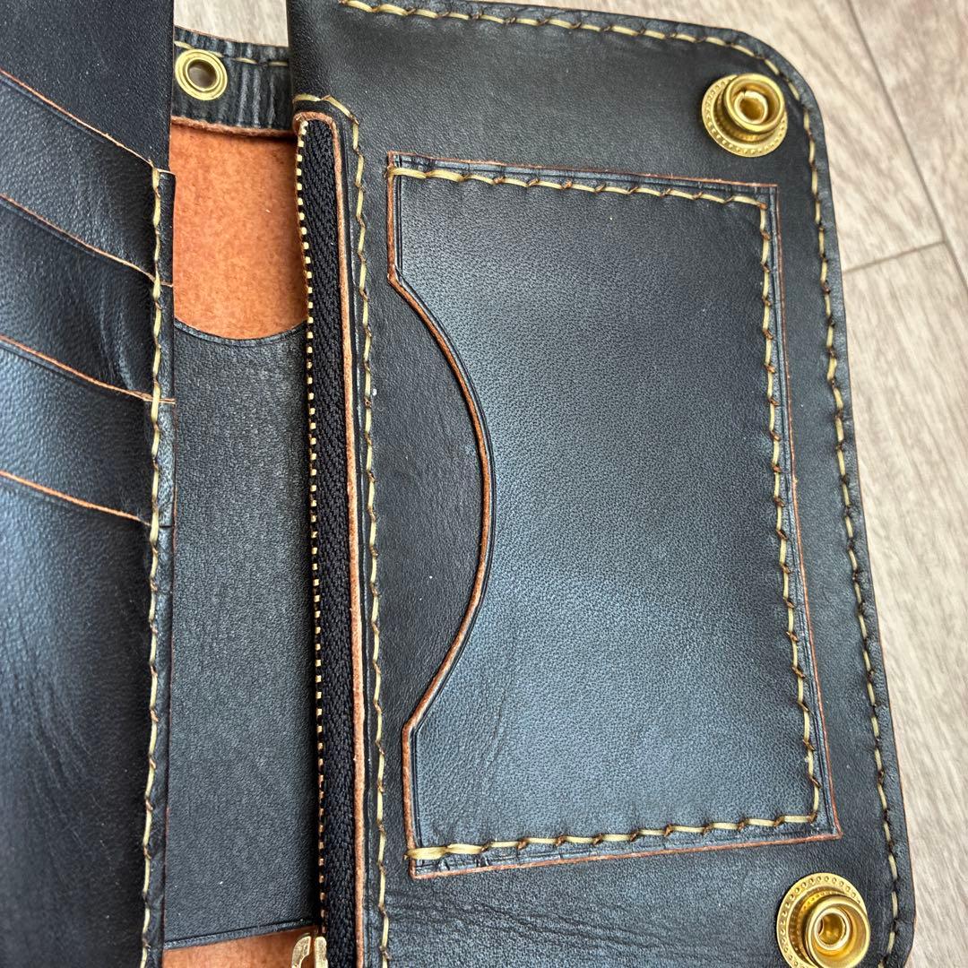 あかたページ　トラッカーウォレットミドル