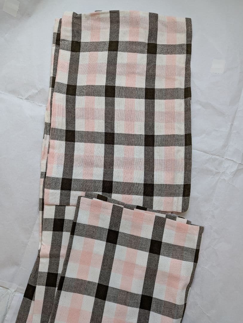 片貝木綿 格子 きものやまと キモノバイナデシコ 木綿着物